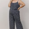 GIL Karissa Jumpsuit | Navy + Multi Floral