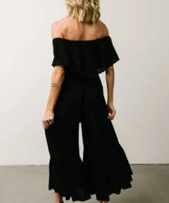 DD Karma Wide Leg Jumpsuit | Black