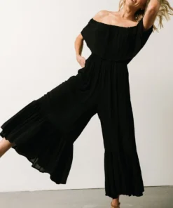 DD Karma Wide Leg Jumpsuit | Black