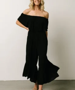 DD Karma Wide Leg Jumpsuit | Black