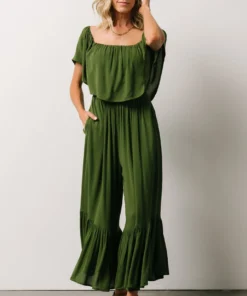 DD Karma Wide Leg Jumpsuit | Green 12 DD Karma Wide Leg Jumpsuit | Green