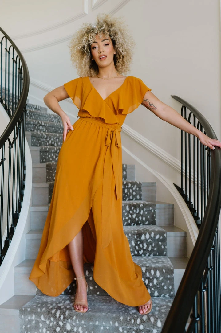 BB Custom Katya Ruffle Maxi Dress | Amber Dresses 2 BB Custom Katya Ruffle Maxi Dress | Amber Dresses
