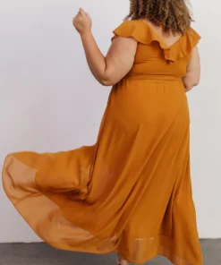 BB Custom Katya Ruffle Maxi Dress | Amber Dresses 16 BB Custom Katya Ruffle Maxi Dress | Amber Dresses