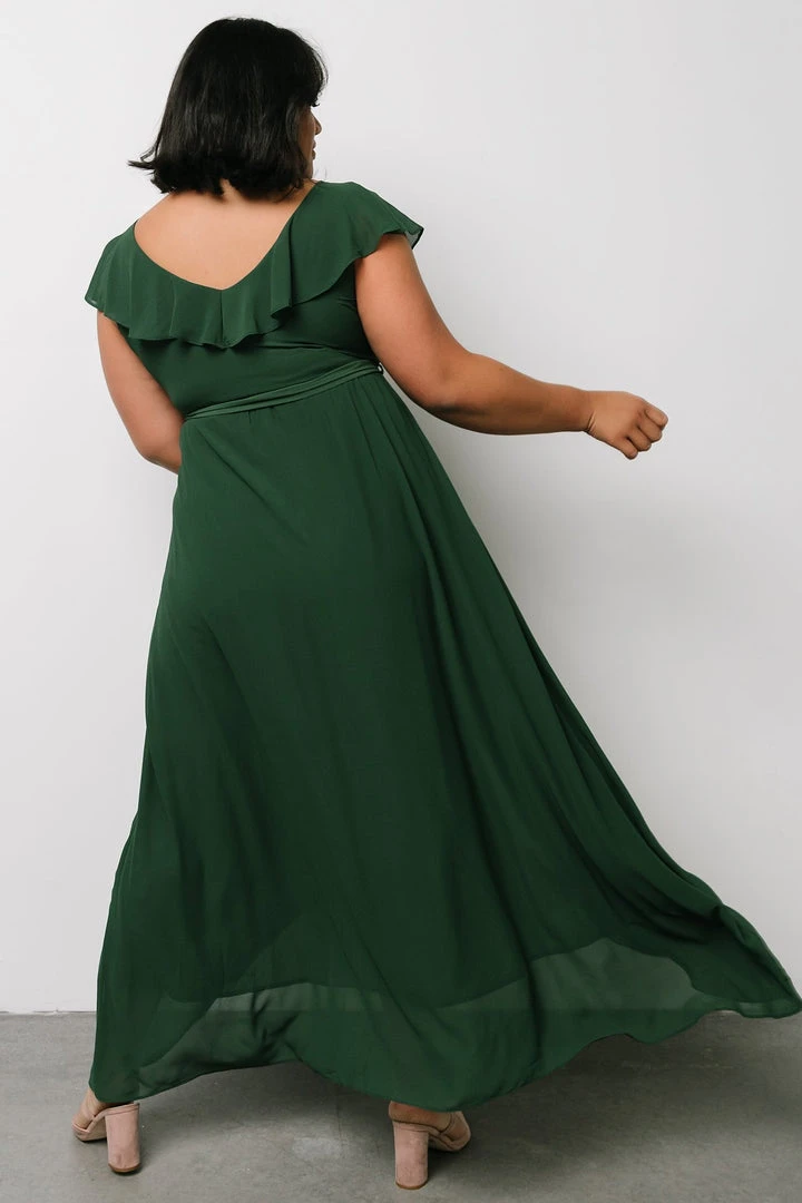 BB Custom Katya Ruffle Maxi Dress | Evergreen Dresses 8 BB Custom Katya Ruffle Maxi Dress | Evergreen Dresses