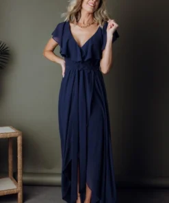 BB Custom Katya Ruffle Maxi Dress | Navy Dresses 15 BB Custom Katya Ruffle Maxi Dress | Navy Dresses
