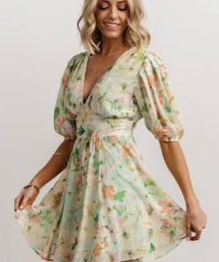 FT Keilani Short Dress | Multi Floral Dresses 16 FT Keilani Short Dress | Multi Floral Dresses