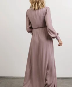 Soi Kelsey Wrap Dress | Dusty Lilac