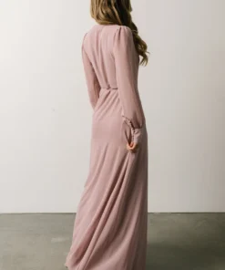 Soi Dresses Kelsey Wrap Dress | Dusty Rose 13 Soi Dresses Kelsey Wrap Dress | Dusty Rose