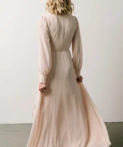 Soi Dresses Kelsey Wrap Dress | Light Peach