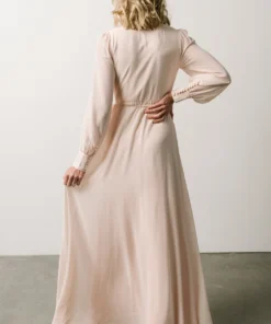 Soi Dresses Kelsey Wrap Dress | Light Peach