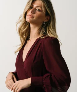 Soi Kelsey Wrap Dress | Mulberry Dresses