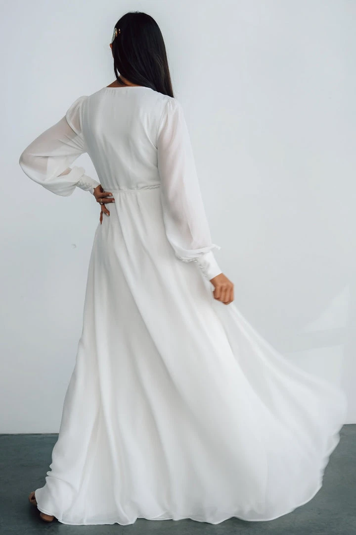 Soi Kelsey Wrap Dress | Off White Dresses 5 Soi Kelsey Wrap Dress | Off White Dresses