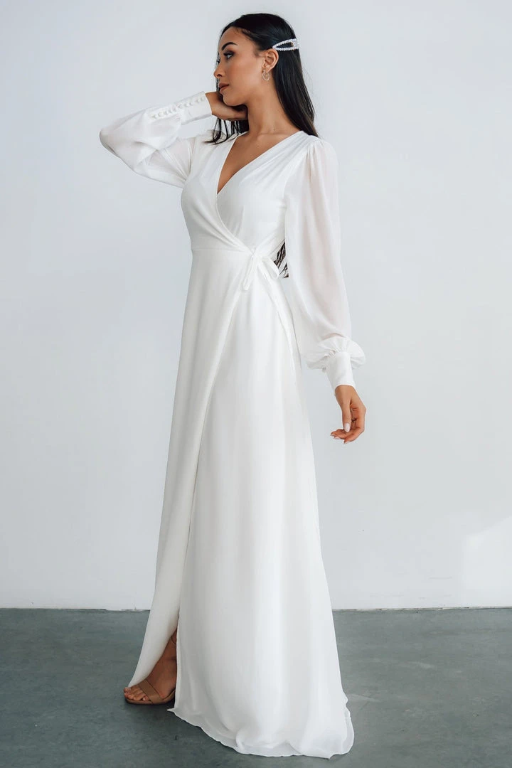 Soi Kelsey Wrap Dress | Off White Dresses 4 Soi Kelsey Wrap Dress | Off White Dresses