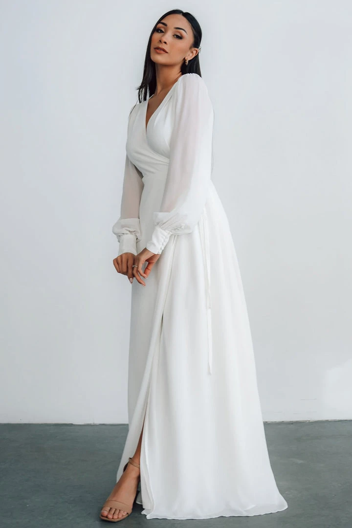Soi Kelsey Wrap Dress | Off White Dresses 6 Soi Kelsey Wrap Dress | Off White Dresses