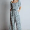HAY Kendall Floral Jumpsuit | Blue