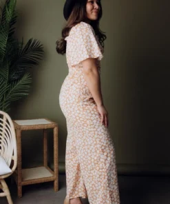 HAY Kendall Floral Jumpsuit | Coral