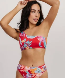 BJB Swim Keona Bikini Bottom | Red Floral 10 BJB Swim Keona Bikini Bottom | Red Floral