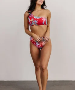 BJB Swim Keona Bikini Bottom | Red Floral 11 BJB Swim Keona Bikini Bottom | Red Floral