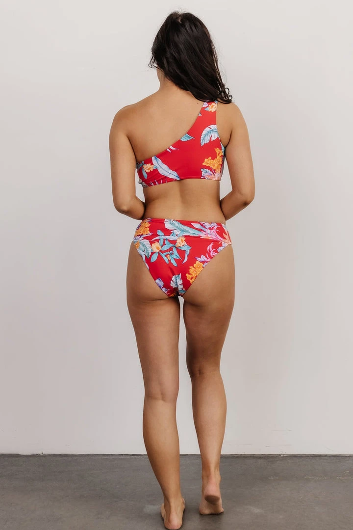BJB Swim Keona Bikini Bottom | Red Floral 8 BJB Swim Keona Bikini Bottom | Red Floral