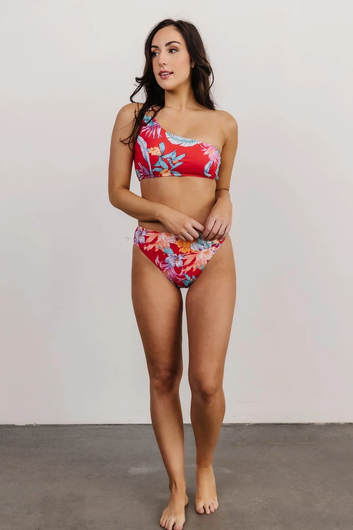 BJB Swim Keona Bikini Bottom | Red Floral 6 BJB Swim Keona Bikini Bottom | Red Floral