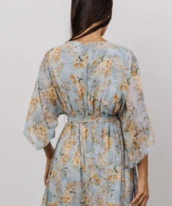 BB Custom Kia Kimono Maxi Dress | Blue Blooms Dresses