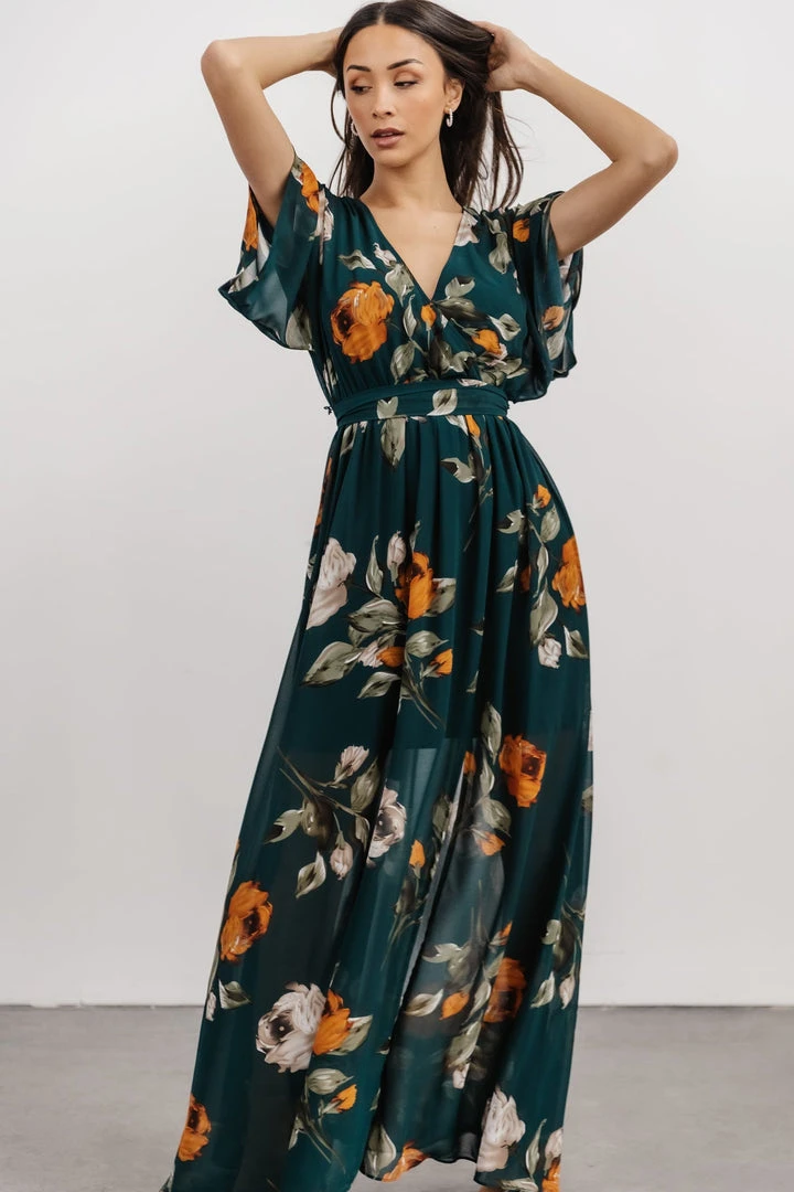 BB Custom Kia Kimono Maxi Dress | Deep Topaz Floral Dresses 13 BB Custom Kia Kimono Maxi Dress | Deep Topaz Floral Dresses