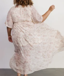 BB Custom Kia Kimono Maxi Dress | Mauve Print Dresses 20 BB Custom Kia Kimono Maxi Dress | Mauve Print Dresses