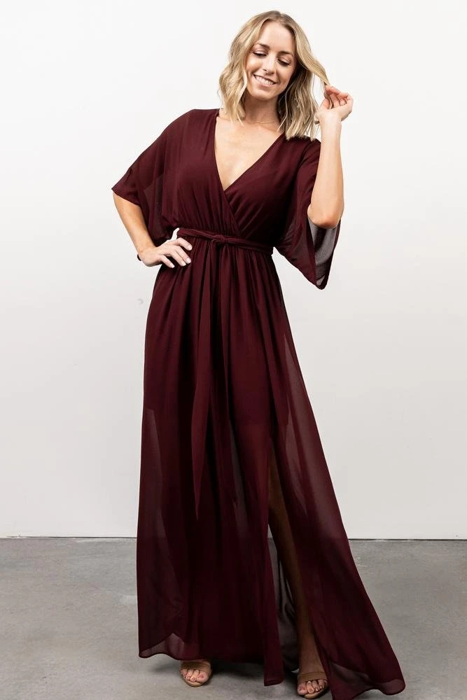 BB Custom Kia Kimono Maxi Dress | Mulberry Dresses 1 BB Custom Kia Kimono Maxi Dress | Mulberry Dresses