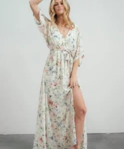 BB Custom Kia Kimono Maxi Dress | Spring Floral Dresses