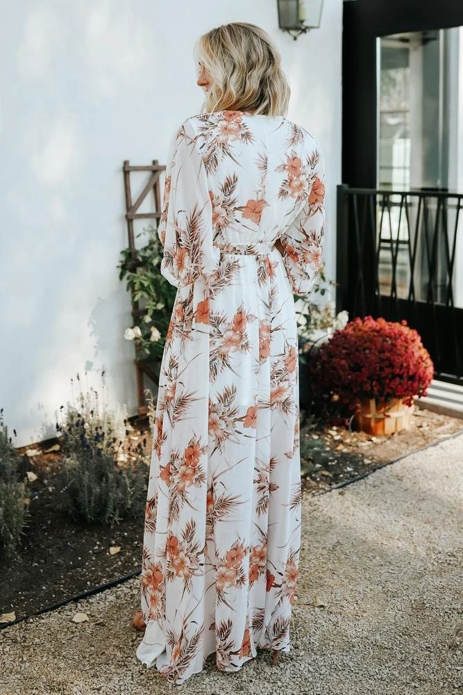 BB Custom Kia Kimono Maxi Dress | Sunset Floral 11 BB Custom Kia Kimono Maxi Dress | Sunset Floral