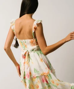 FT Kiara Midi Dress | Watercolor Floral Dresses