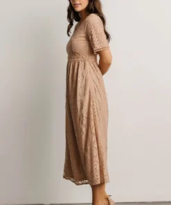 POL Dresses Kody Lace Dress | Sand