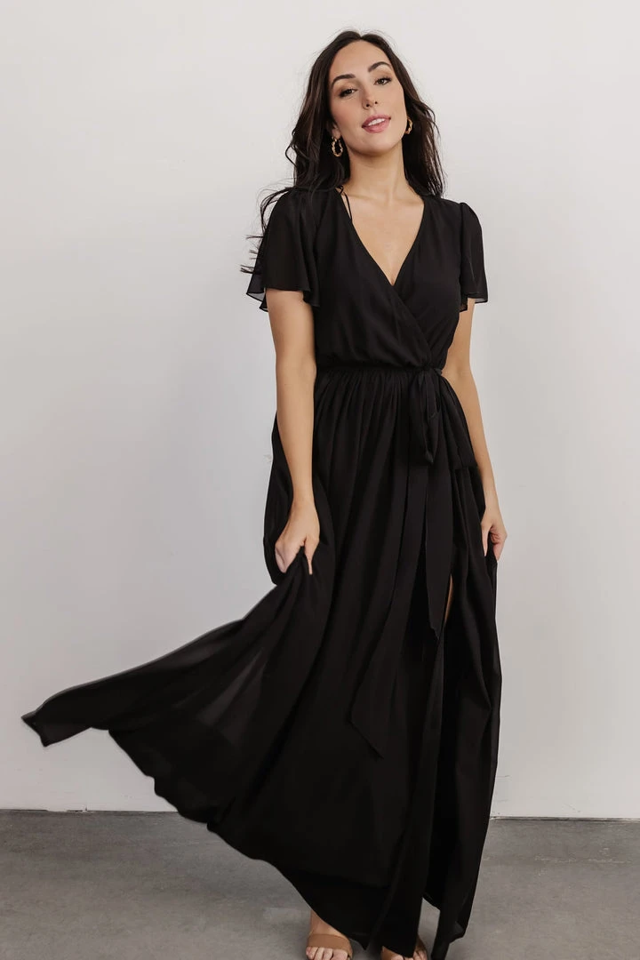 Dresses Kristina Maxi Dress | Black 10 Dresses Kristina Maxi Dress | Black