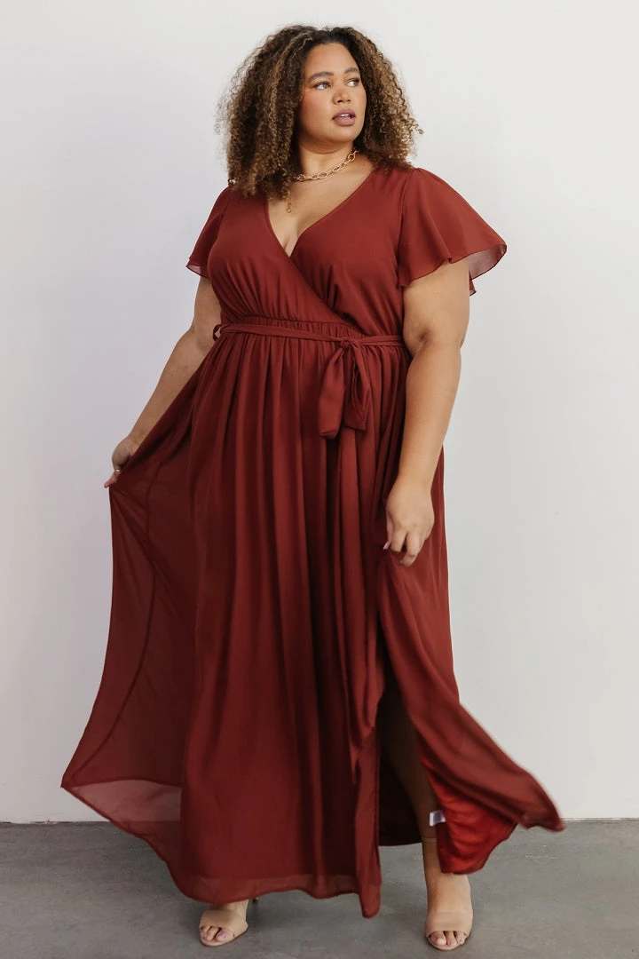 Dresses Kristina Maxi Dress | Brick 4 Dresses Kristina Maxi Dress | Brick