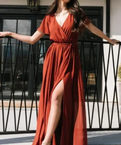 Dresses Kristina Maxi Dress | Brick