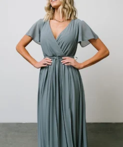 Dresses Kristina Maxi Dress | Dusty Blue 21 Dresses Kristina Maxi Dress | Dusty Blue