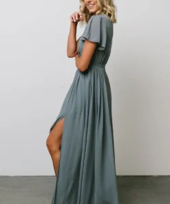 Dresses Kristina Maxi Dress | Dusty Blue 13 Dresses Kristina Maxi Dress | Dusty Blue