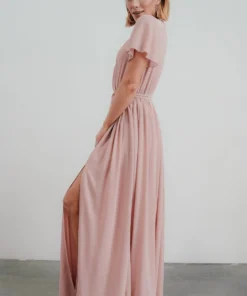 Kristina Maxi Dress | Dusty Rose