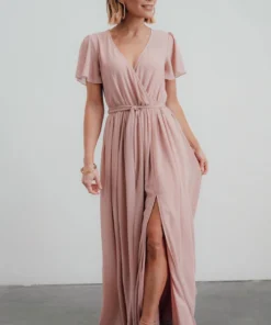 Kristina Maxi Dress | Dusty Rose