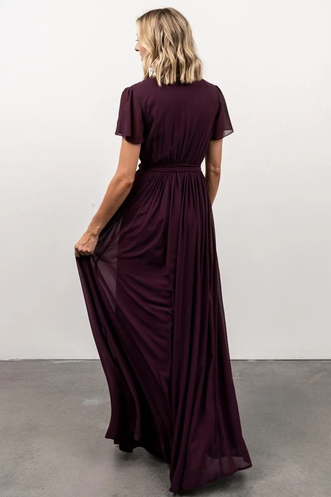 Kristina Maxi Dress | Eggplant 12 Kristina Maxi Dress | Eggplant