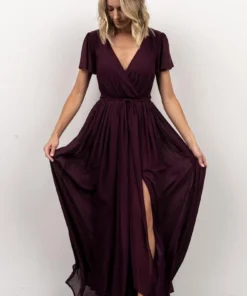 Kristina Maxi Dress | Eggplant 29 Kristina Maxi Dress | Eggplant