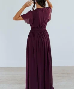 Kristina Maxi Dress | Eggplant 24 Kristina Maxi Dress | Eggplant