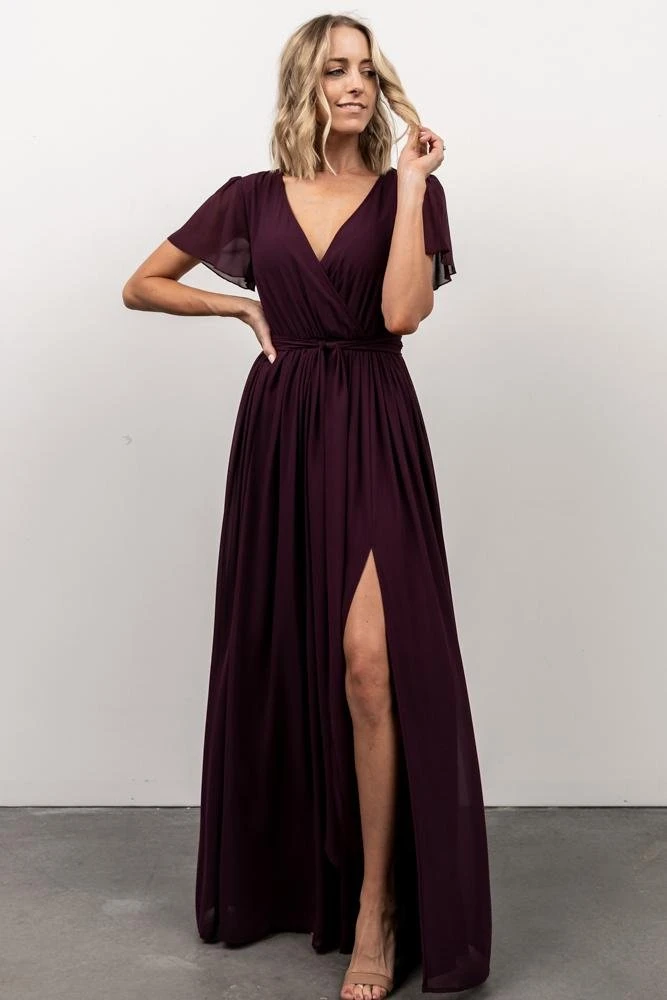Kristina Maxi Dress | Eggplant 3 Kristina Maxi Dress | Eggplant