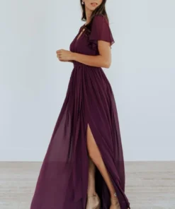 Kristina Maxi Dress | Eggplant 22 Kristina Maxi Dress | Eggplant