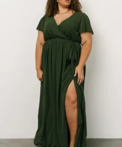 Kristina Maxi Dress | Green Dresses