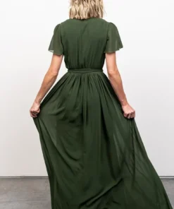 Kristina Maxi Dress | Green Dresses