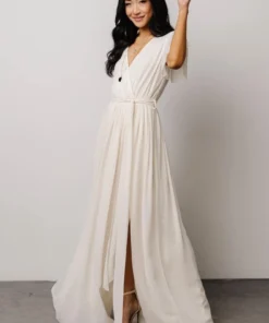 Kristina Maxi Dress | Ivory Dresses