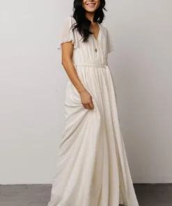 Kristina Maxi Dress | Ivory Dresses