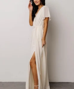 Kristina Maxi Dress | Ivory Dresses