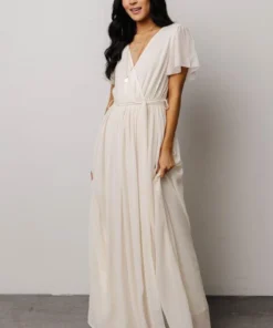 Kristina Maxi Dress | Ivory Dresses